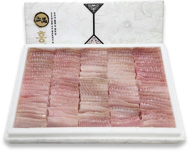 [나주수산] 더일품홍어 날개살1kg 아르헨티나 중간삭힘, 1개, 1kg