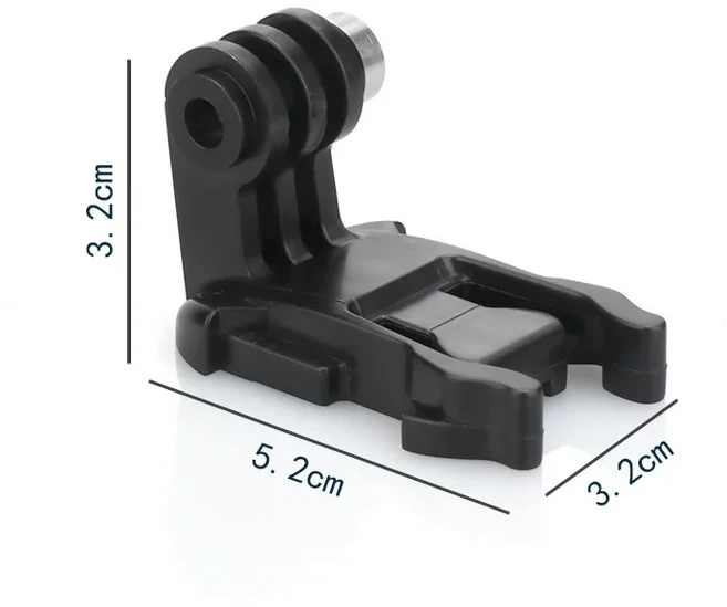 액션 카메라 헬멧 어댑터 마운트 퀵 브래킷 릴리즈 베이스 (고프로 13 인스타360 X5 DJI 오스모 액션6 5, 03 Only Long Mount