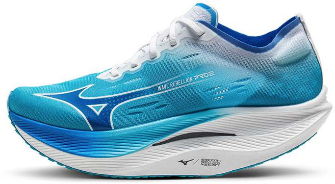 미즈노 런닝화 신형 카본 플레이트 러닝 슈즈 WAVE REBELLION PRO2