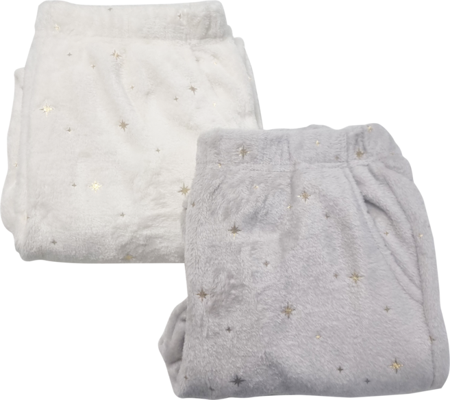 피에르가르뎅] 금박트윙클 여성 수면바지 겨울 밍크 잠옷바지