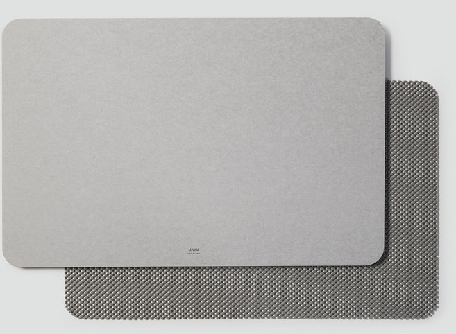 [JAJU/자주] 미끄럼 방지 규조토 발매트_60x39cm_그레이, 1개, 그레이
