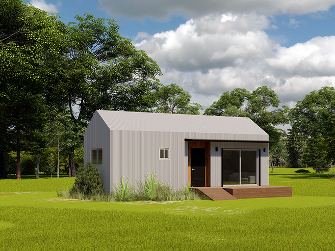 [하루홈] 체류형쉼터 더 휴_A 모듈러주택 농막 10평형 소형주택