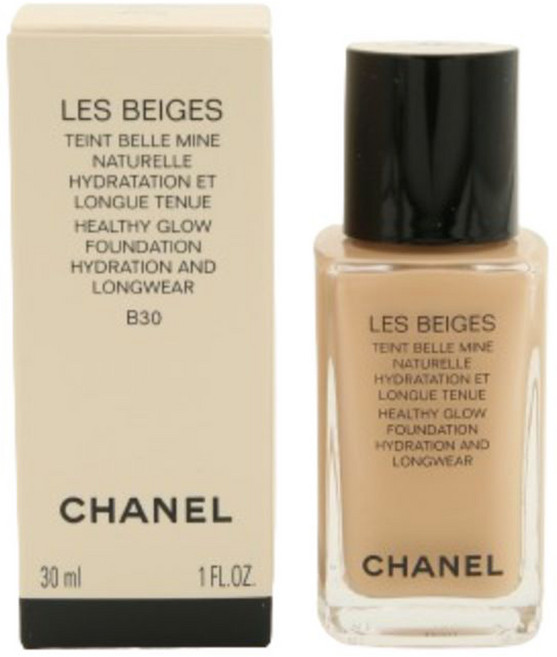 샤넬 레베쥬 헬시 글로우 하이드레이션 앤 롱웨어 파운데이션 30ml, 1개, #B30
