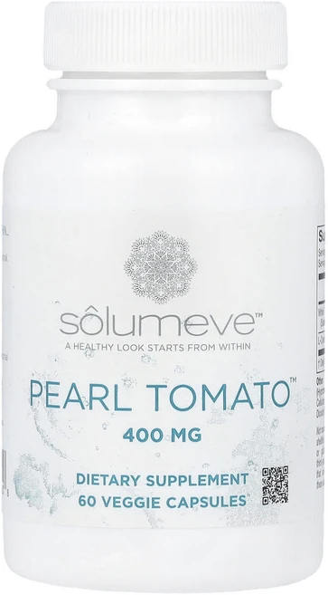 Solumeve Pearl Tomato 헬씨 스킨 써포트 400mg 베지캡슐 60정, 6개 - 쿠팡