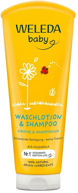 벨레다 베이비 칼렌듈라 샤워&샴푸 200ml, 1개 - 쿠팡