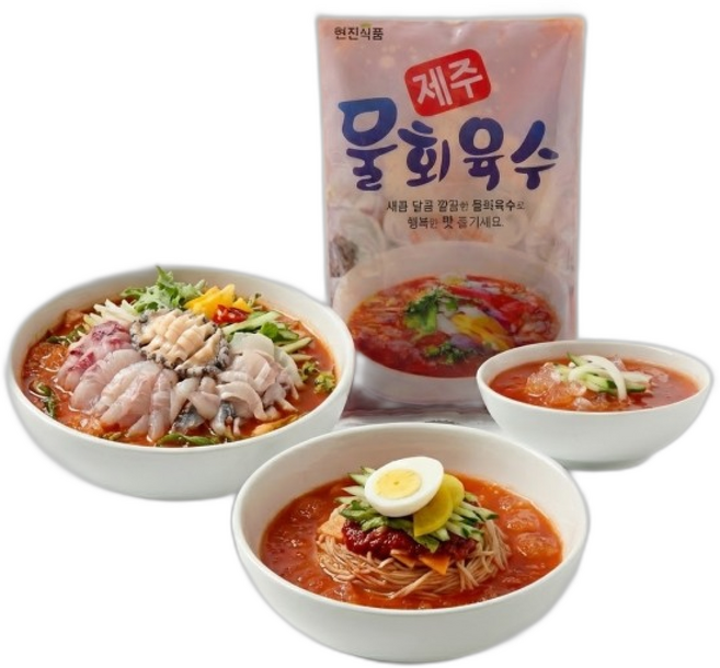 물회육수 현진식품 제주 물회 양념 소스, 400g, 10세트