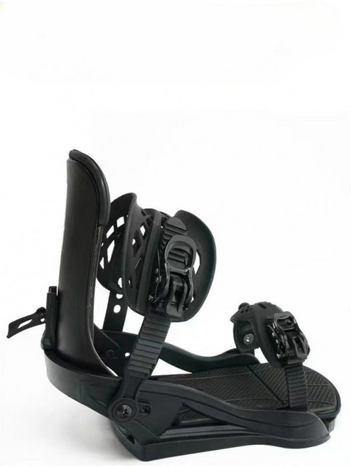 스노보드 바인딩 프리스타일 유니온바인딩 플로우 스타일 드용품 스키장비 남녀 공용 착용감, 1개, 블랙 M