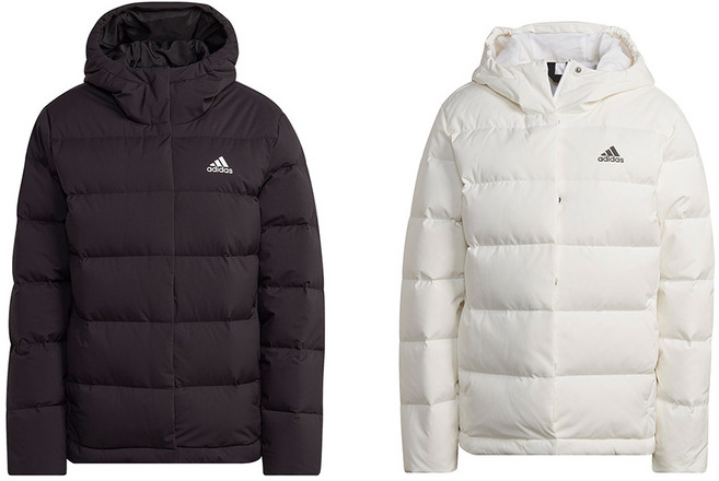 아디다스 헬리오닉 오리털 여성 후드 패딩 점퍼 HG8747 HG4887