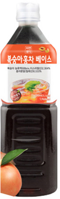 희창 복숭아 홍차 액상, 980ml, 7개