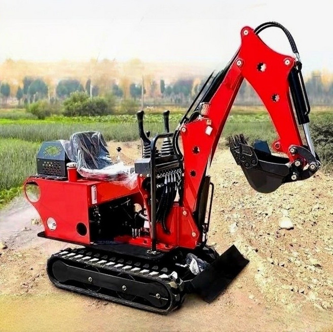 소형 굴삭기 800kg 농업용 전동 미니 굴착기 실내 땅파는기계 공사, 소형 굴착기