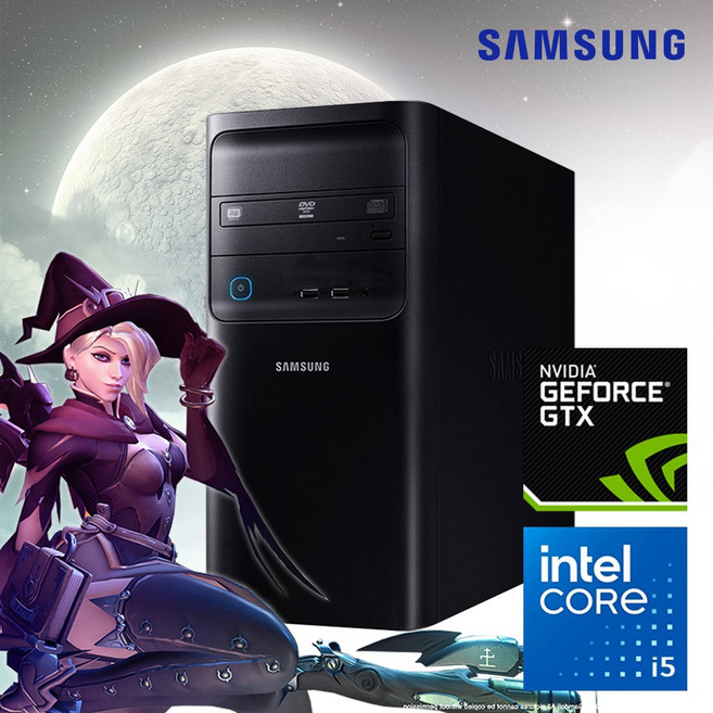 [A급리퍼] 삼성 게이밍PC 코어i5(9세대) 램16G SSD 512G GTX1660 윈10P, 블랙, DB400T, 512GB, 16GB, WIN10 Pro