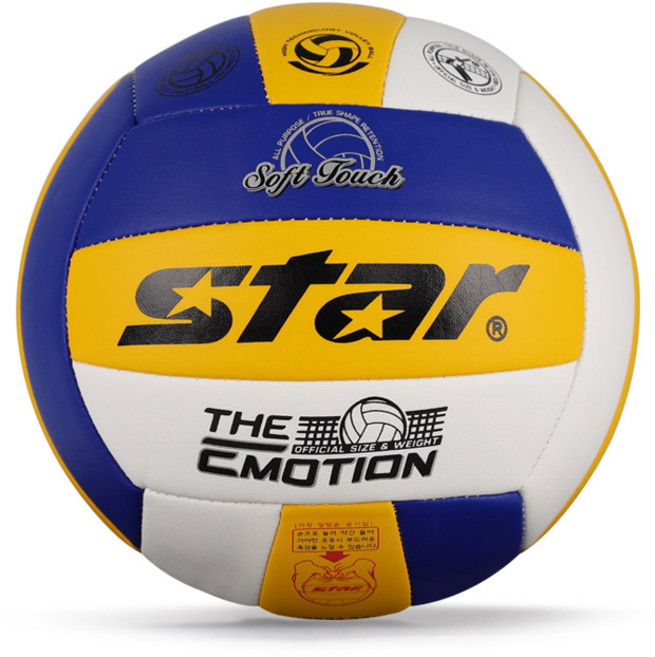 스타스포츠 배구공 더 이모션 칼라 5호 (VB625-33T), 기본, 1개