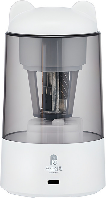 프로살림 오토베어 자동 연필깎이, 화이트, 1개