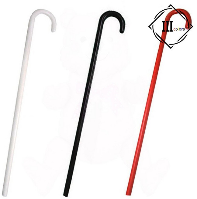 찰리 채플린 지팡이 마술 연극 댄스 장기 자랑 나무 소품, 1개, 봄이네가게 화이트