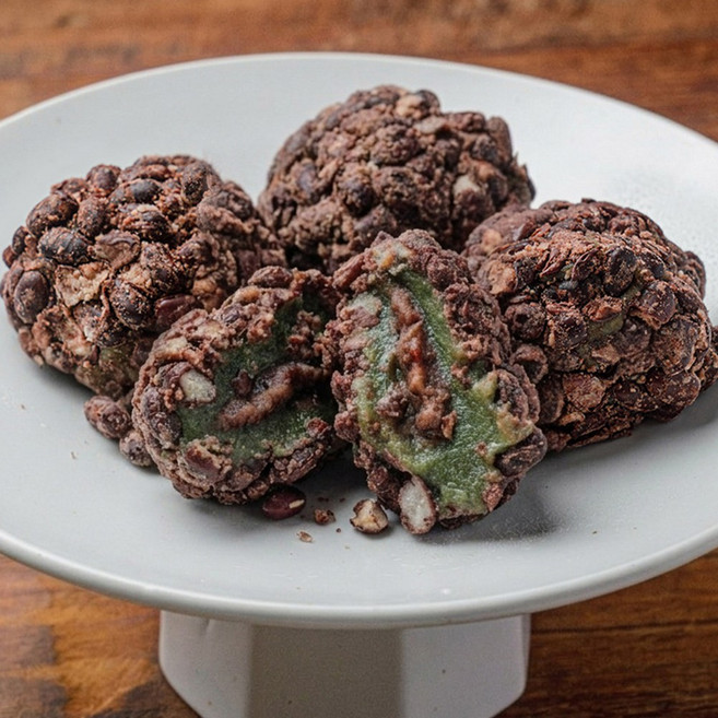 제주 팥 오메기떡 개별포장, 50개, 70g