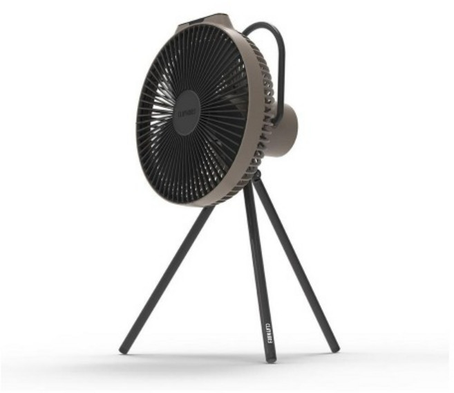 크레모아 탁상용 충전 선풍기 V1040 캠핑 써큘레이터 타프팬 BLDC 저소음 선풍기, 웜그레이, 웜그레이