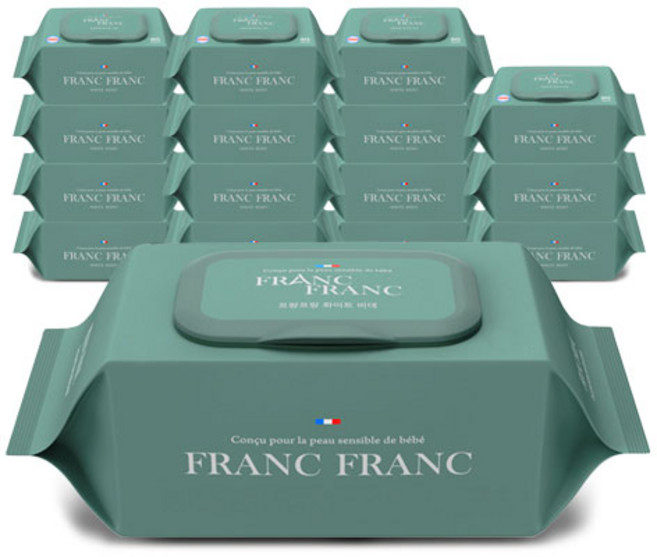 프랑프랑 써밋 아기물티슈, 60, 20매, 20개