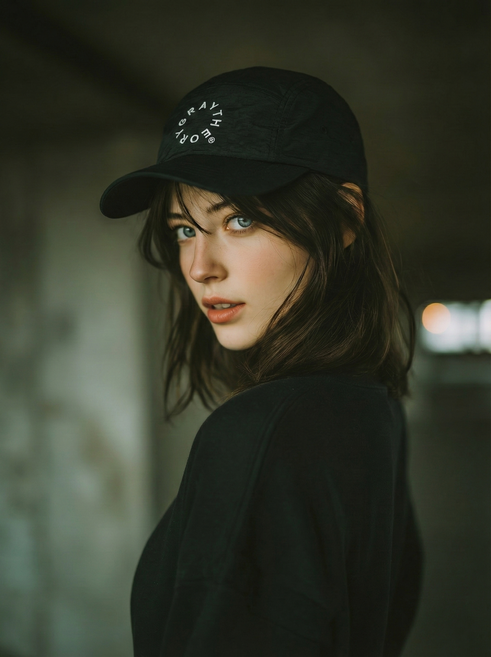 5패널 오버핏 캠프캡 Orbit5