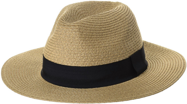 보씨엘 심플 블랙밴드 파나마햇 페도라