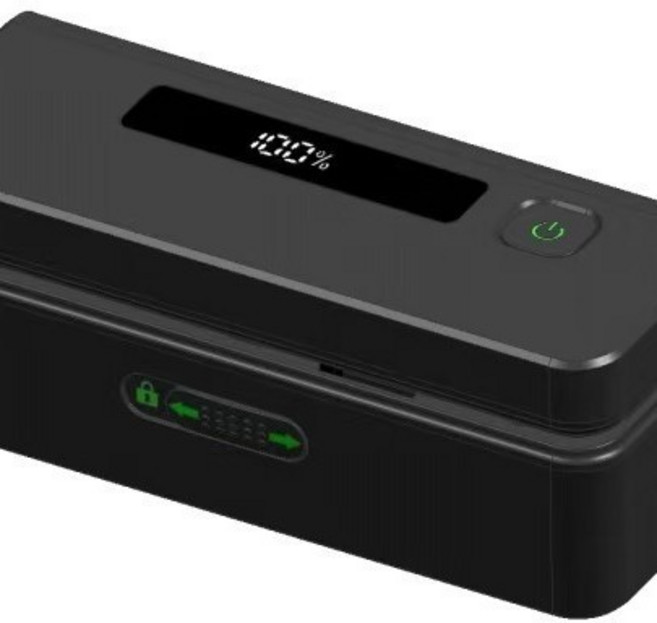 迷你封口機 磁吸式設計, 玄黑-旗艦款【可封鋁箔袋】, 1個