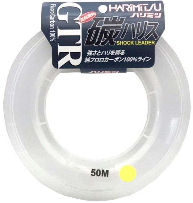 Harimitsu 日本GTR碳纖線 碳素線 卡夢線 50M, 透明, 1個