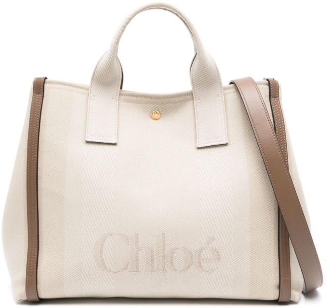 끌로에 라지 캐리 토트 백