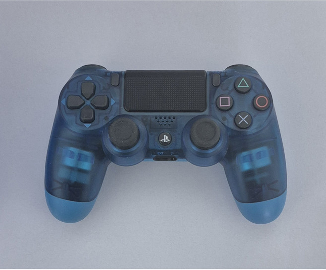 중고상품 PS4 듀얼쇼크4 플스4 신형 블루크리스탈 무선 컨트롤러 패드 소니 정품, 1개, CUH-ZCT2G