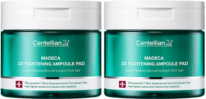 센텔리안24 마데카 더블 타이트닝 앰플 패드 모공 리프팅 팩, 60개입, 2개