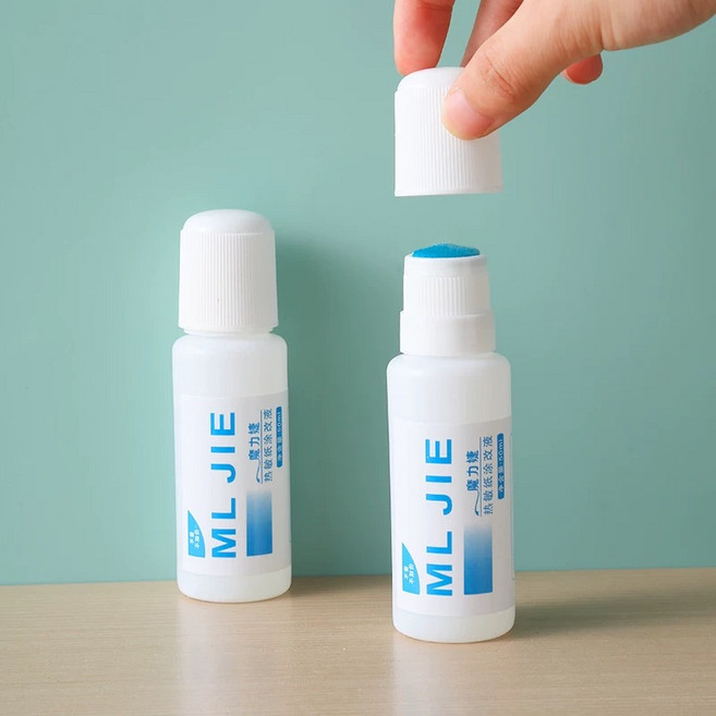 모모야 대용량 1+1 택배송장 영수증 클리너 지우게 리무버, 5개, 50ml