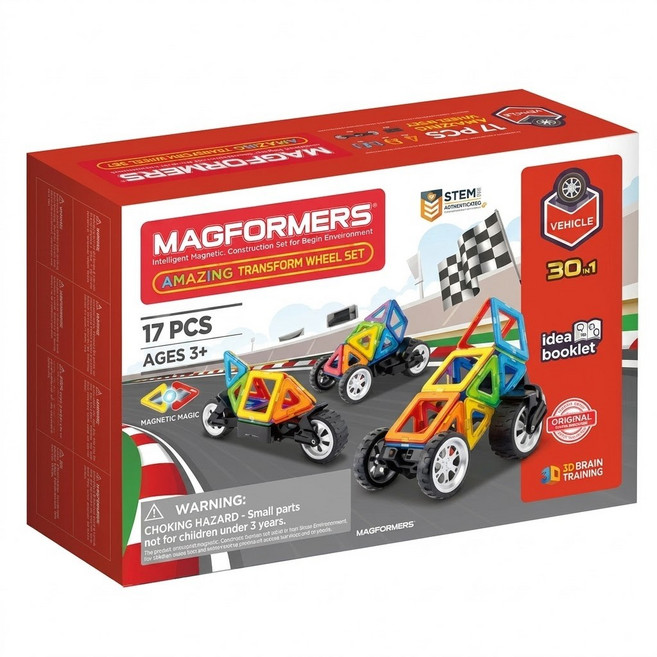 맥포머스 어메이징 트랜스폼휠 세트 17p, 1개
