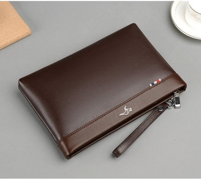 BARNOROO 바노루 CARSON KANGAROO LOGO CLUTCH BAG 카슨캉가루클러치백
