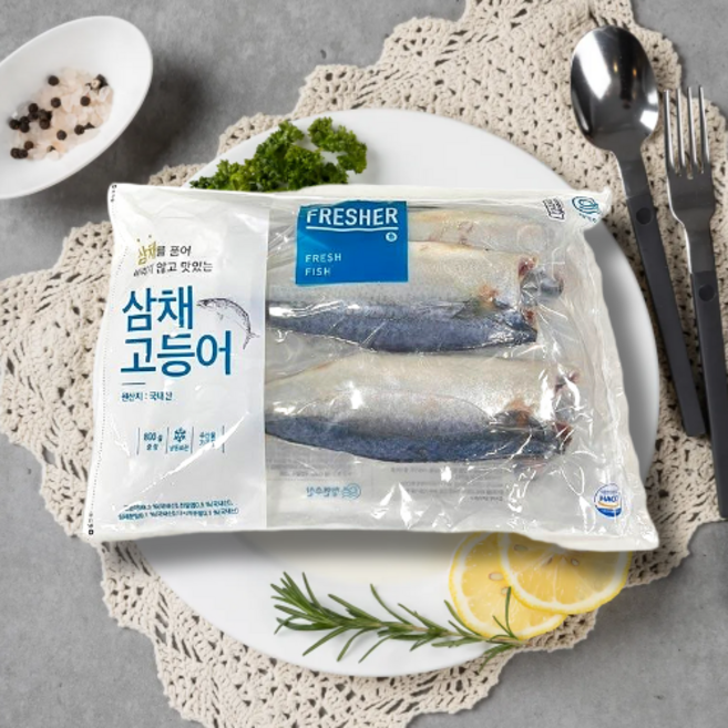 [청연수산]HACCP인증 비린내 가시 제거 국내산 순살 자반 고등어 구이 800g(6-8팩) 개별포장, 1개, 800g