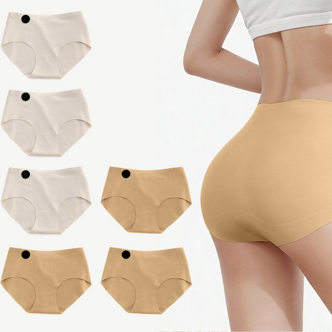 Holfpang 심리스팬티 무봉제 노라인 팬티 6p