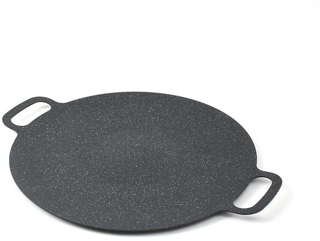 캠핑 그리들 강철 무쇠 코팅 아이언 30cm, 1개