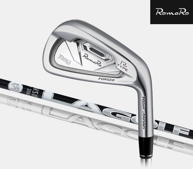 [주문제작]로마로 RAY-TYPE R PLUS 카본 단조 아이언세트[남성용][7i/#4~PW][LA Golf AXS], WHITE 55 R TOUR TYPE 48S