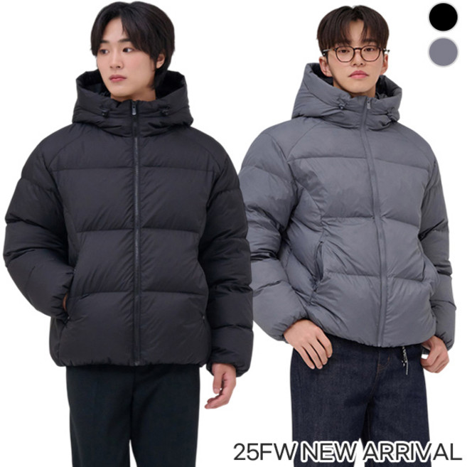 [체이스컬트] (MAN) ESSENTIAL HOOD 푸퍼 JUMPER/2Color