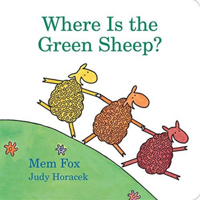노부영 Where Is the Green Sheep? (with QR), Houghton Mifflin