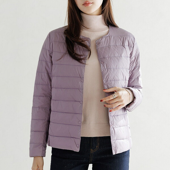 [데드라] (~99size)레타오리털경량패딩 OUC6062_DC