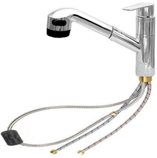 주방 싱크대 수전 코브라 원홀 교체용 주방헤드 세트, 단품, 1개