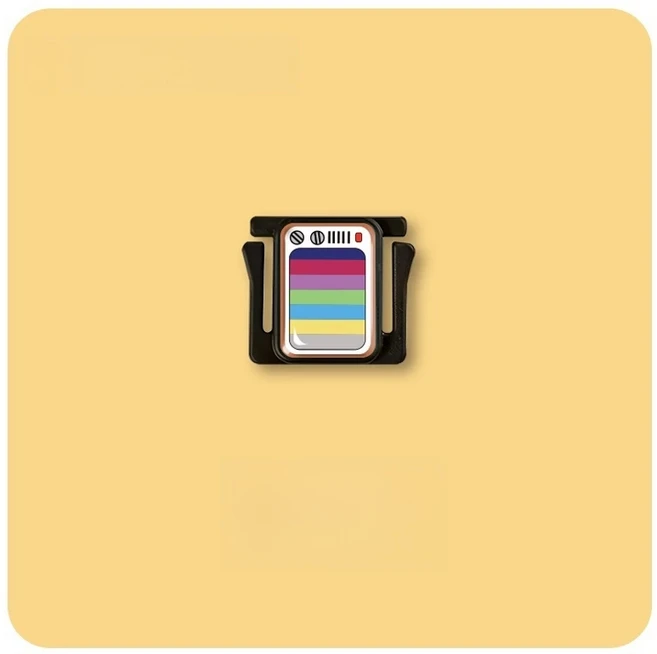 예쁜 카메라 핫슈 커버 후지/캐논/니콘/올림푸스/펜탁스 만화 플래시 인터페이스 캡 장식용 액세서리, 08 Color TV, 08 Color TV