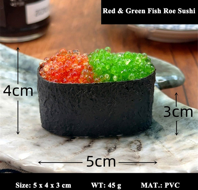 시뮬레이션 인조 음식 치라시 마키 소품 니기리 오시즈시 매장 스시 장식 건칸 테마키 레스토랑, design 38