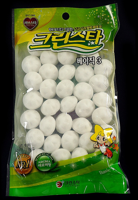 크린스타 베이직3 나프탈렌 방충제, 1개, 7g