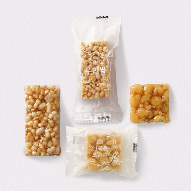 [주말특가]미송식품 우리쌀 조청 오란다 + 땅콩강정 세트 옛날 과자 대용량 쌀강정 어른 간식 국산 쌀과자, 1개, 800g