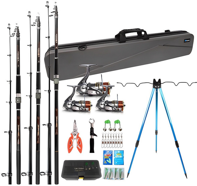 시마운트 커스텀X 원투 낚시대 3종세트(270+300+330), 커스텀X 원투대 3종세트/270+300+330