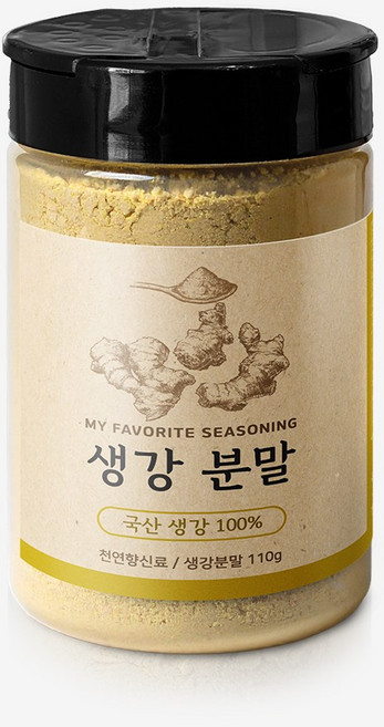국산 100% 천연 생강분말 110g 1통, 1개
