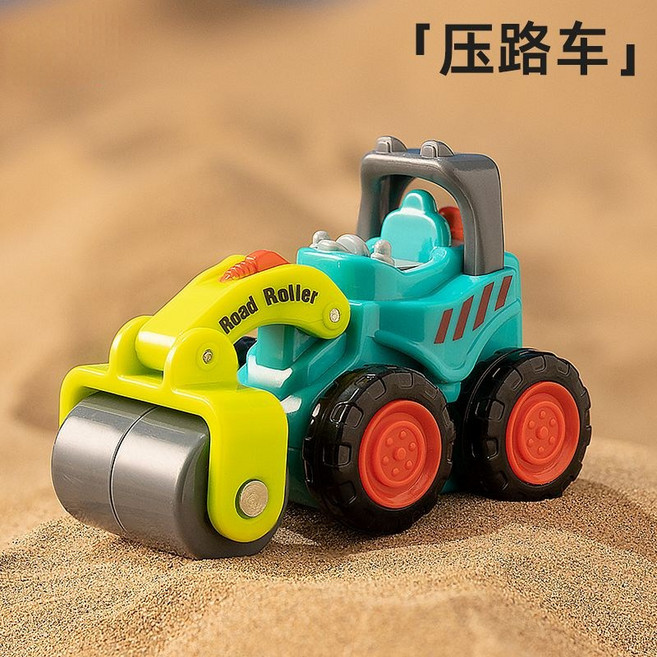 匯樂 慣性工程車 挖掘機, 1套, 壓路車