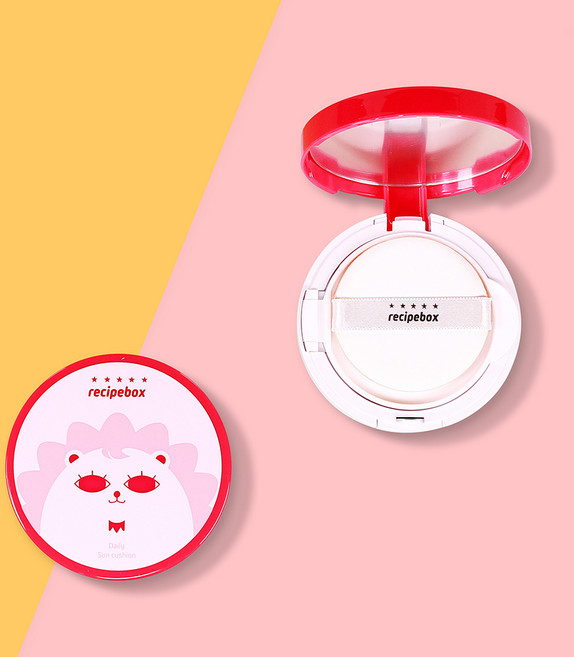 레시피박스 어린이 데일리 선쿠션 선팩트 SPF39 2+1(총3개묶음), 단품