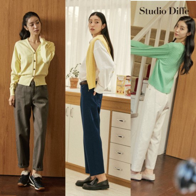 스튜디오디페 26SS 뉴핏 컬러팬츠 2종[런칭 가격 79 900원]