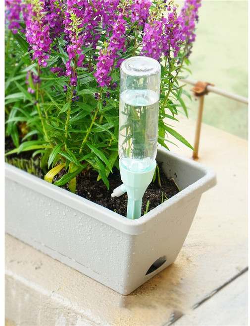 화분 물주기 자동급수기 꽃 다육 식물, 아이보리, 1개