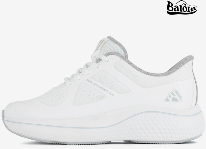 PWX Baroin 바로인 라이드 운동화 신고 벗기 편한 쿠션 신발 키높이 패션 런닝화 화이트